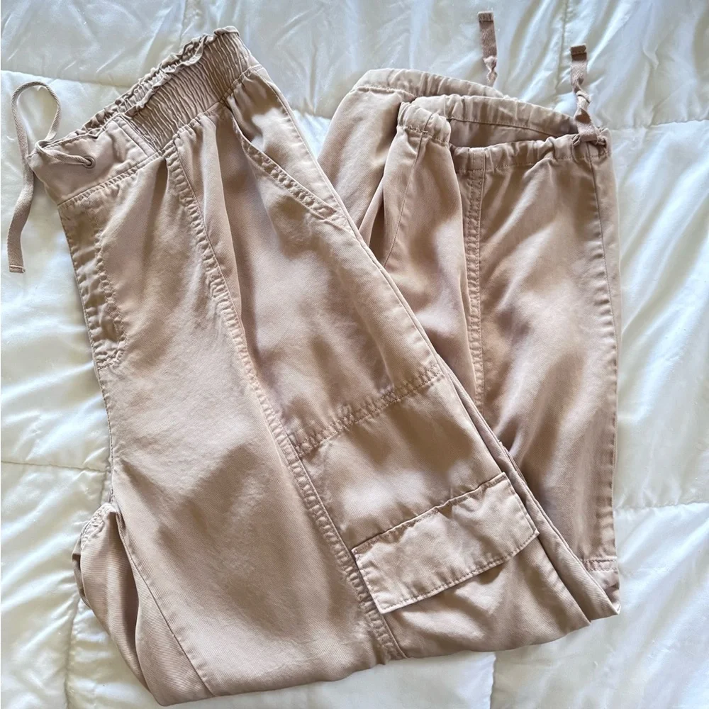 Time and Tru Women's Mauve Cargo Joggers Large, Y2K - Picture 5 of 7